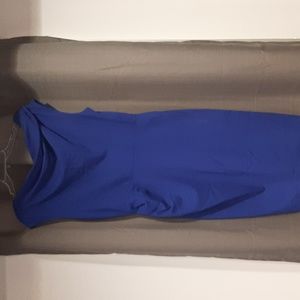 Cobalt/Royal Blue Sleeveless Dress